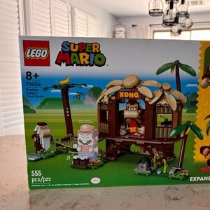 Lego Super Mario Donkey Kong’s Tree House #71424 New Sealed
